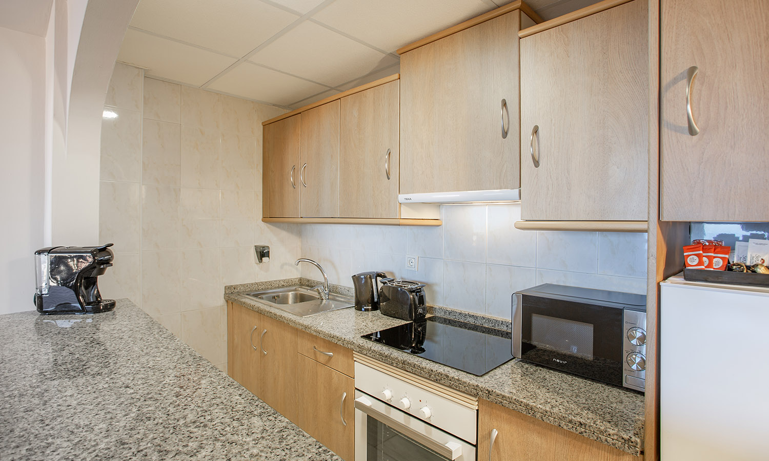 1 Bedroom Family Apartment (sea views) - Fullly equipped kitchenette